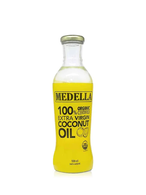 MEDELLA ORGANIC EXTRA VIRGIN COCONUT OIL 500ML