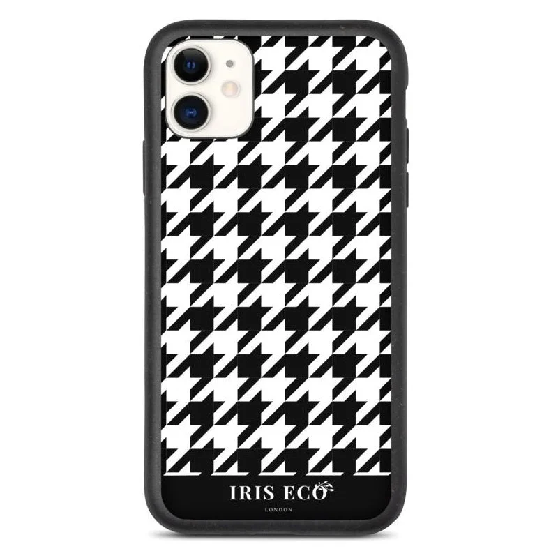 Iris Eco Houndstooth Biodegradable iPhone Case