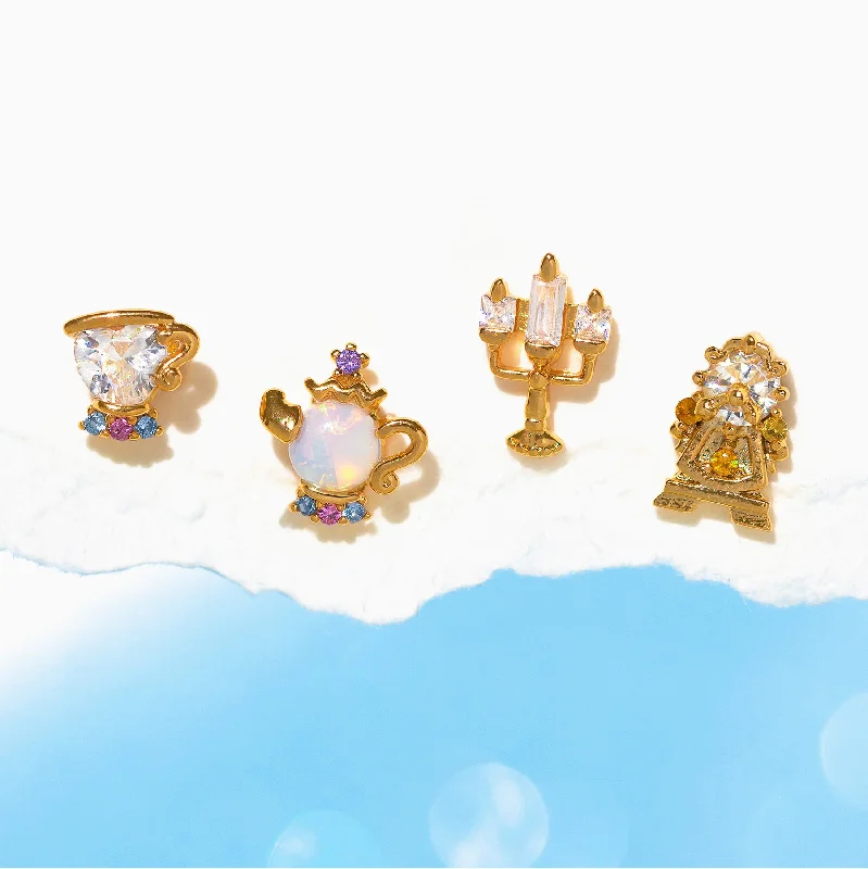 Disney Princess Be Our Guest Earring Set