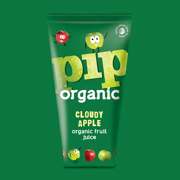 Pip Organic Kids Cloudy Apple Juice 180ml (6pk)