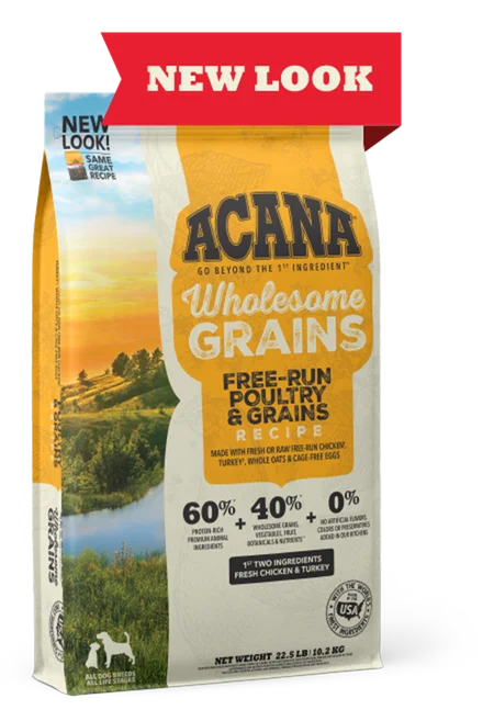 Acana Free-Run Poultry & Grains Dry Dog Food