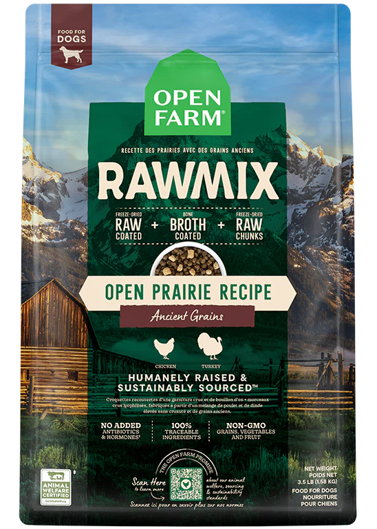 Open Farm RawMix Open Prairie with Ancient Grains Dry Dog Food