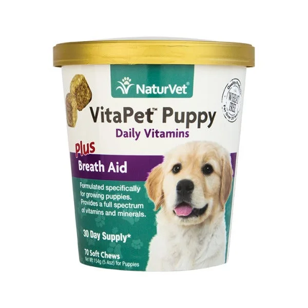 NaturVet VitaPet Puppy Daily Vitamins Soft Chews (70ct)