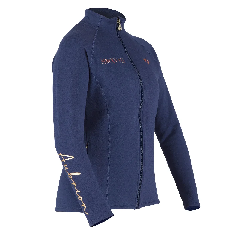 Aubrion Ladies Team Midlayer - Navy