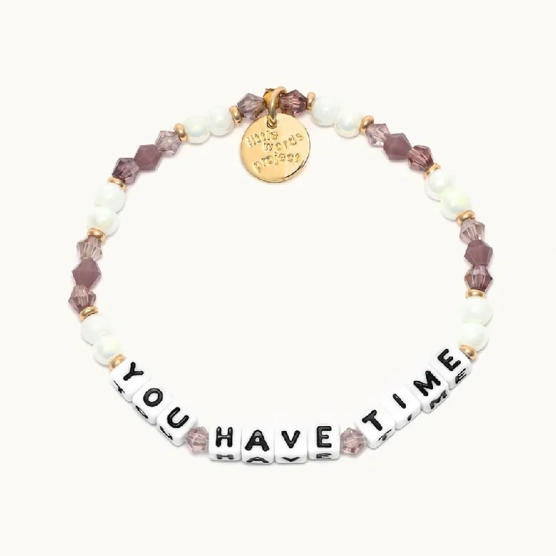 Little Words Project : You Have Time- Renewal - Moody Mauve - S/M or M/L