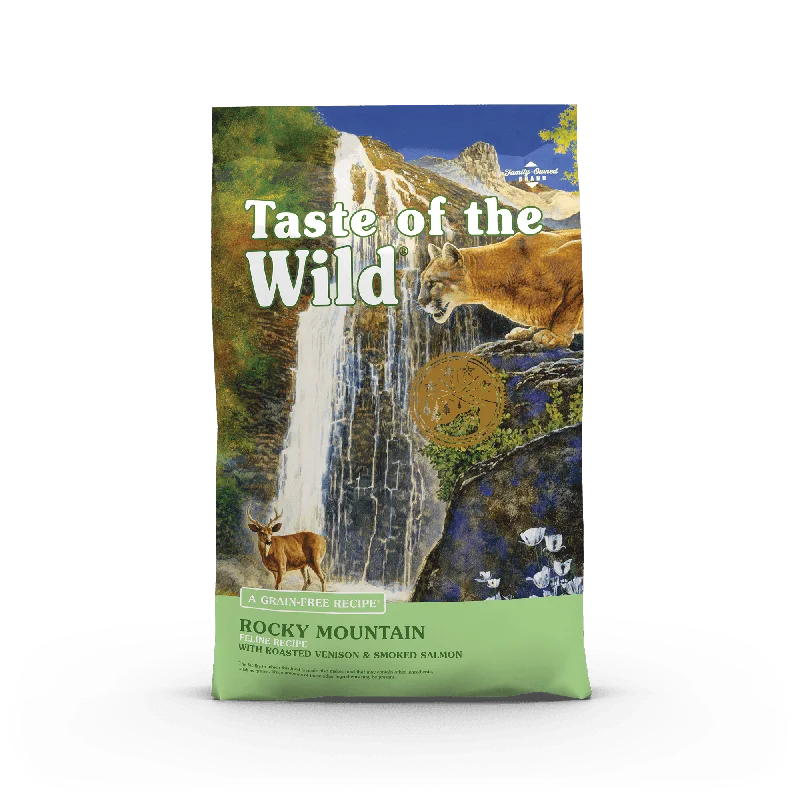 Taste of the Wild Cats- Rocky Mountain Feline with Roasted Venison & Smoked Salmon