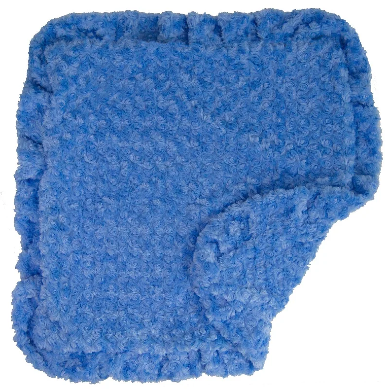 Faux Fur Dog Blanket Blue Sky