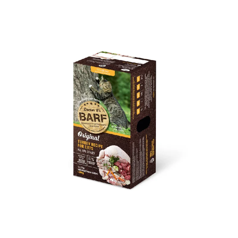 BARF All Life Stages Frozen Raw Turkey Cat Food