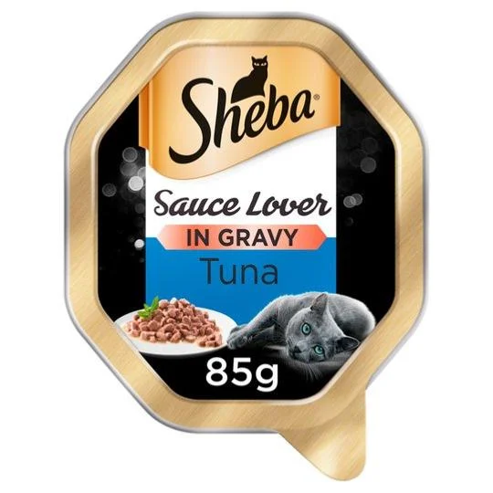 Sheba | Wet Cat Food Tray | Sauce Lover | Tuna in Sauce - 85g