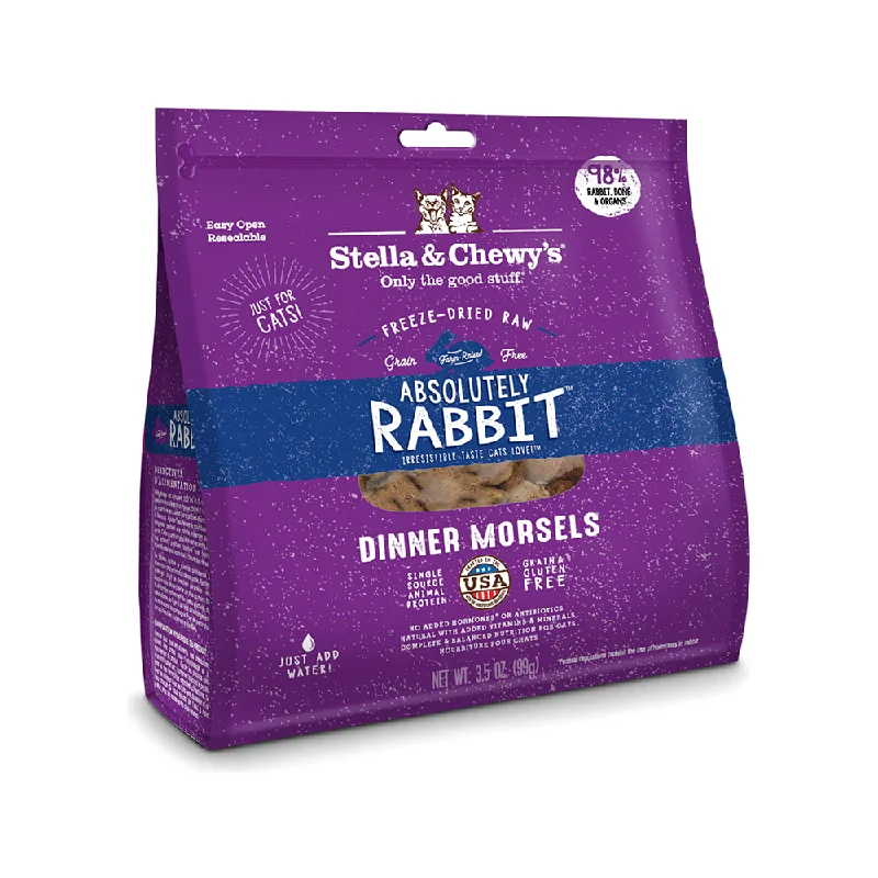 Grain Free Freeze Dried Rabbit Dinner Morsels Cat Food