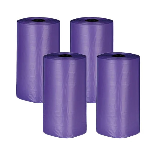 Dog Poop Bags with Lavender Scent Medium