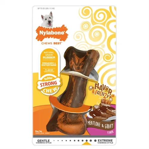 Nylabone Strong Chew Bone Beef in Gravy